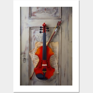 Italian Baroque Violin And Sheet Music Posters and Art